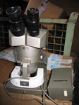 Microscope for sand, magnification 20 x 